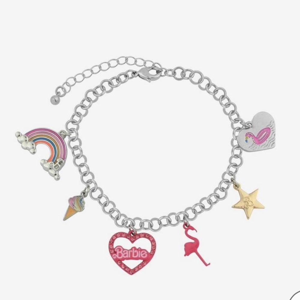 NWT Barbie Charm Bracelet